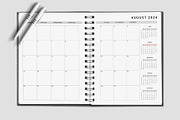 Ultimate Monthly Planner 2024-25, a Stationery Template by Design Zone (Thumbnail 3 of 7)