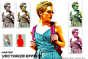 Master Vectorize Effect Ps Action, an Action Add-On by Studio Retouch (Thumbnail 1 of 11)