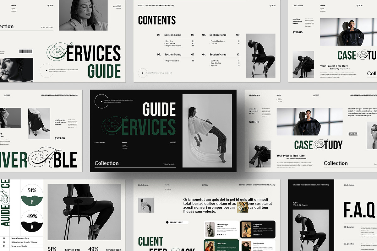 Services & Pricing Guide Template, a Presentation Template by StyleArt (Photo 4 of 13)