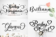 The Big - Font Bundle, a Script Font by Bosstype Studio (Thumbnail 5 of 15)