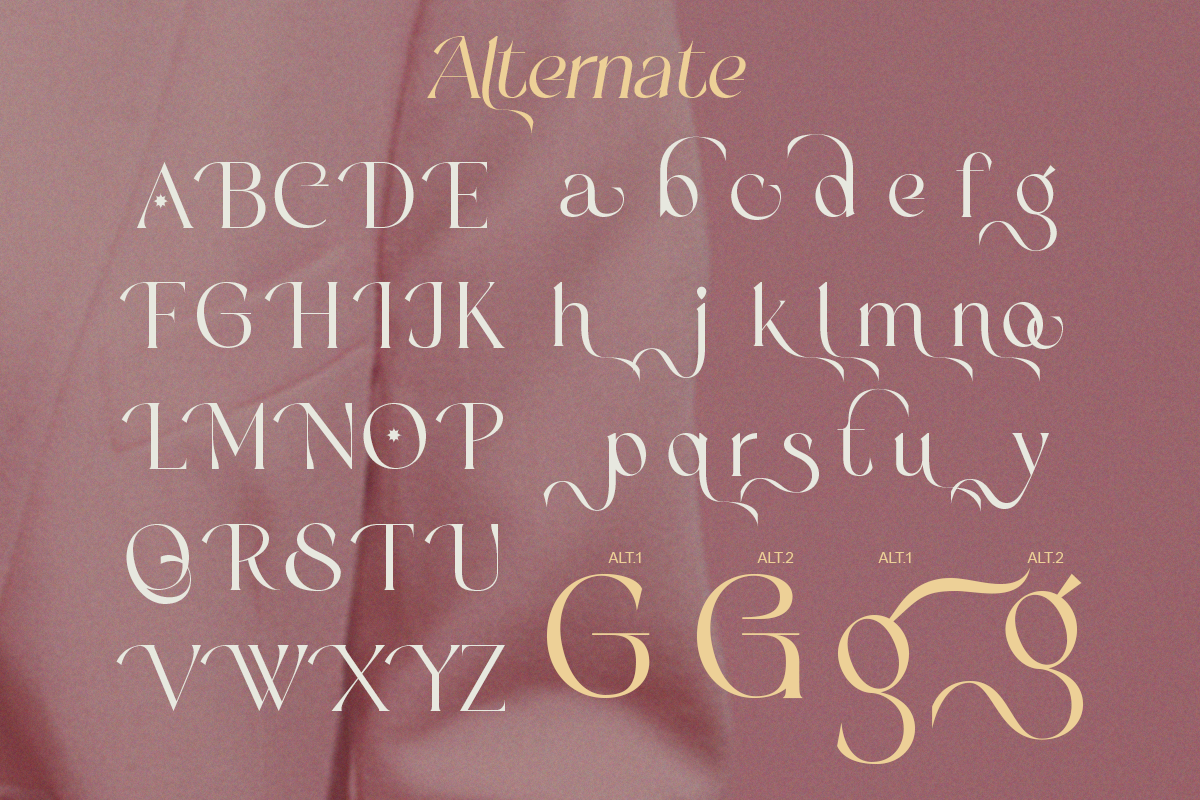 Margoe - Elegant Display Serif Font, a Serif Font by Qweera Studio (Photo 11 of 12)