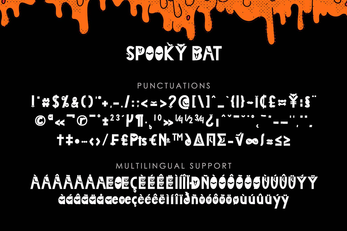 Spooky Bat, a Handwritten Font by Yoga Letter (Photo 6 of 6)