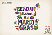 Mardi Gras Hand-drawn PNG Bundle, an Object Illustration by GlitterCraft (Thumbnail 72 of 101)