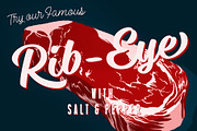 Steak & Cheese Bundle, a Slab Serif Font by Fenotype (Thumbnail 3 of 14)