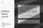 Fashion Label Mockup – Realistic Tag, an Apparel Mockup by ReAffirm (Thumbnail 3 of 8)