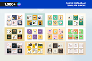1000+ Canva Instagram Template, a Social Media Template by peterdraw (Thumbnail 2 of 7)