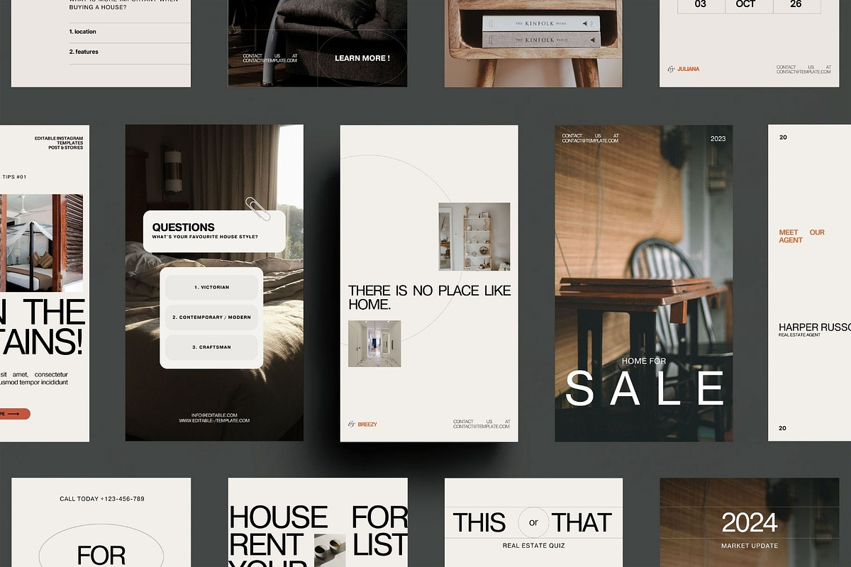 140 Luxury Realtor Templates, a Social Media Template by Prapti Design (Photo 4 of 12)