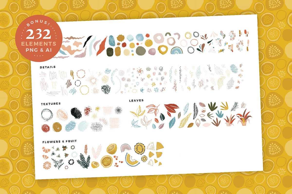 Effervescent: Abstract Patterns, a Pattern Graphic by Anugraha Design (Photo 8 of 9)
