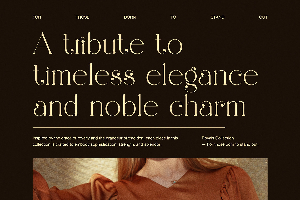 Qaliyan Elegant Serif Font, a Serif Font by Elegant Font (Photo 7 of 8)