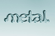 Chrome / Liquid Metal Text Effect, a Layer Style Add-On by pixelbuddha.net (Thumbnail 2 of 4)