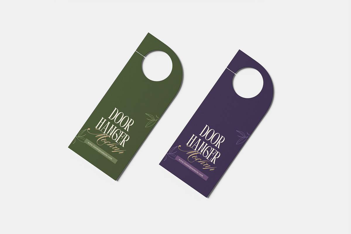 Door Hanger Mockup, a Packaging Mockup by Hazzpro_Std (Photo 4 of 5)