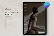 Pilates Coach Media Kit for Canva, a Marketing Template by Bonita Digital Design (Thumbnail 1 of 7)