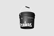 Paint Bucket Mockup, a Packaging Mockup by DSNA Mockup (Thumbnail 2 of 5)