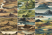Iceland - Artful Seamless Patterns, a Pattern Graphic by Pixel Perfect Patterns (Thumbnail 8 of 9)