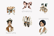 Autumn watercolor clipart set, a Decorative Illustration by Patishop Art (Thumbnail 6 of 9)