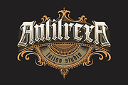 Dacttelyons + Extras, a Blackletter Font by Sitintahitam (Thumbnail 3 of 8)