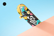 Skateboard Mockup Set v1, a Merchandise Mockup by Mocart (Thumbnail 12 of 18)