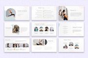Yoga School Presentation Template, a Presentation Template by SlideStack (Thumbnail 2 of 5)