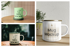 Cup Mockups - Packaging Mockups V.3