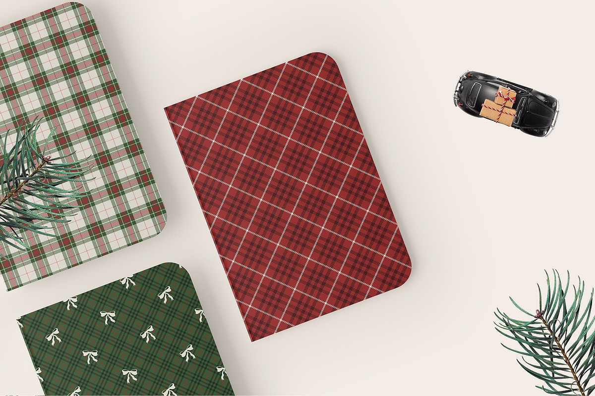 The Royal Holiday Plaid Collection, a Pattern Graphic by Sonulkaster (Photo 6 of 8)