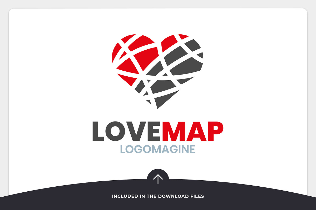 Love Map Logo Template, a Branding & Logo Template by LOGOMAGINE (Photo 5 of 16)