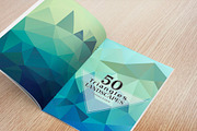 Triangles LANDSCAPES Collection, a Texture Graphic by ekaart (Thumbnail 7 of 10)