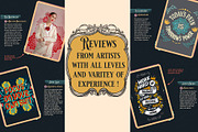 Procreate Lettering Inlay Pack, a Brush Add-On by Debi Sementelli (Thumbnail 10 of 11)