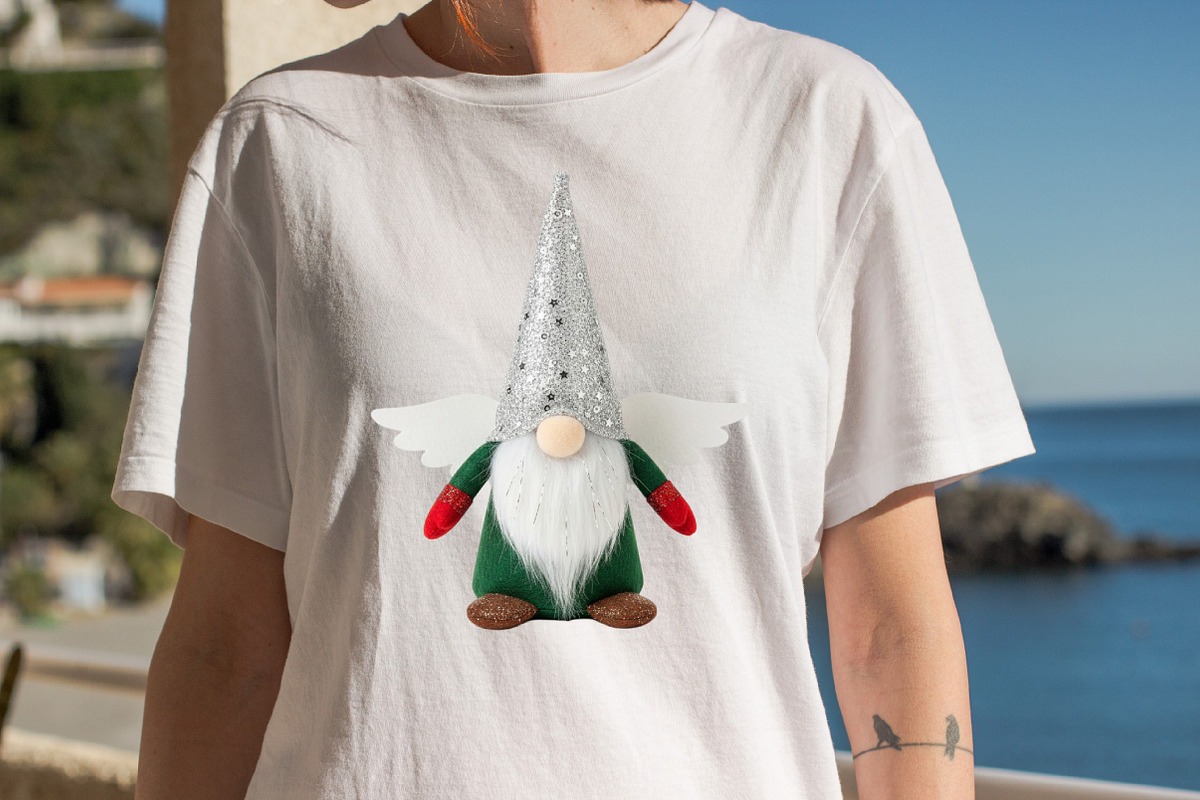 Christmas Festive Gnomes Clipart Bun, an Illustration by SVGArt (Photo 3 of 8)