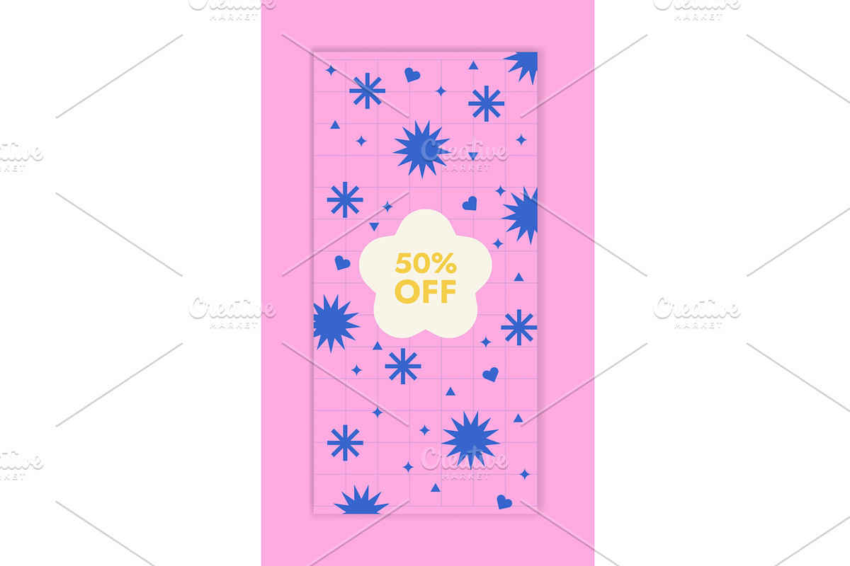 Design with Graphic Memphis Element, an Illustration by the8monkey