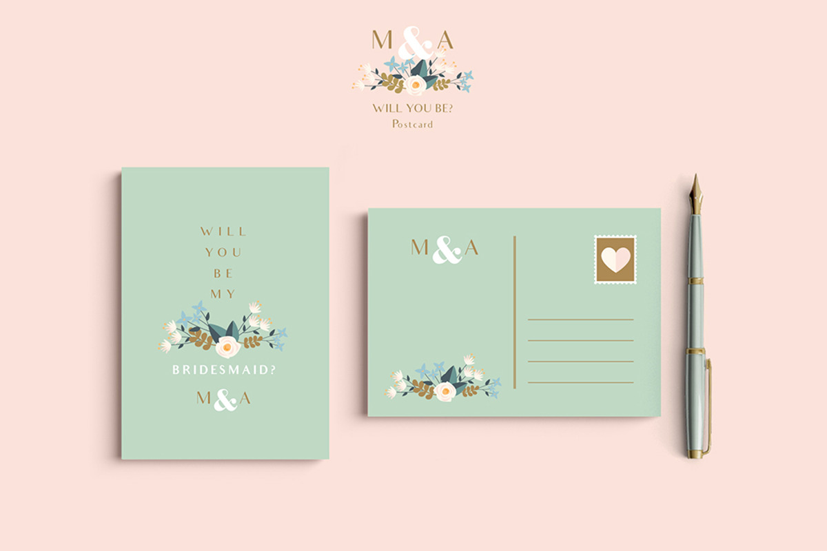 Wedding Collection: 7 sets-49 files, an Invitation Template by Werlang Paper (Photo 7 of 46)