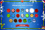 Christmas Pack #2 - Text Styles, a Layer Style Add-On by Jonas Stensgaard (Thumbnail 23 of 23)