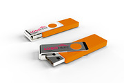 USB Flash Drive Presentation Box, a Product Mockup by IFBdesign (Thumbnail 7 of 7)