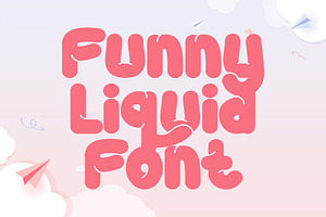 Flyas Smeling - Liquid Style Font