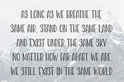 Rain Story | Script Font, a Script Font by Scratchones (Thumbnail 6 of 8)