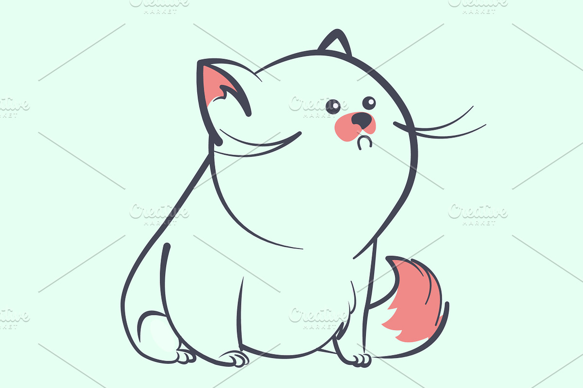 Cats, an Animal Illustration by 2D/3D (Photo 6 of 7)