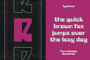 Blockhide - A Modern Techno, a Sans Serif Font by Marvadesign (Thumbnail 2 of 6)