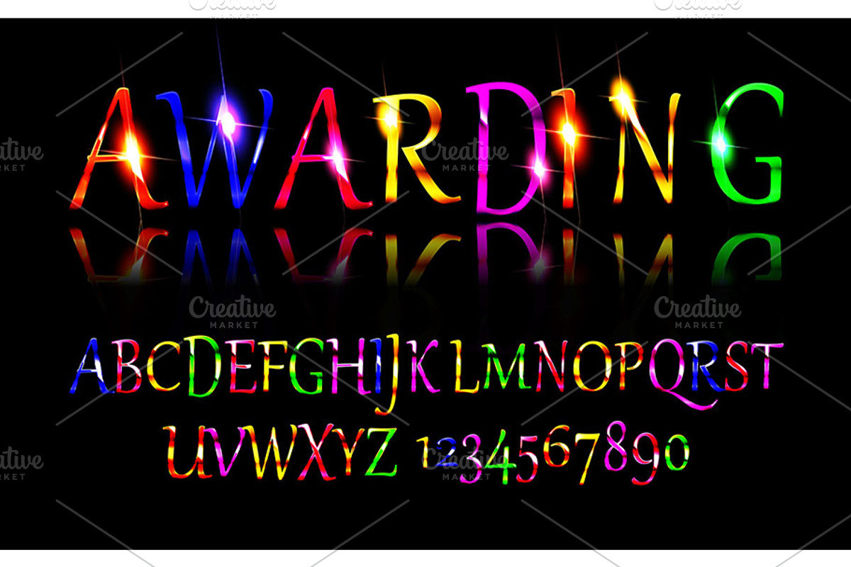 Childish capital letters., a Graphic by Aromeo (Photo 1 of 4)
