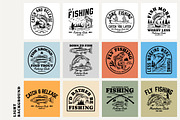 Fishing Design Collection - Mono, a Branding & Logo Template by cd-design.co (Thumbnail 2 of 8)
