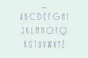Rothko Modern Art Deco Display Font, a Sans Serif Font by Studio Aurora (Thumbnail 6 of 10)
