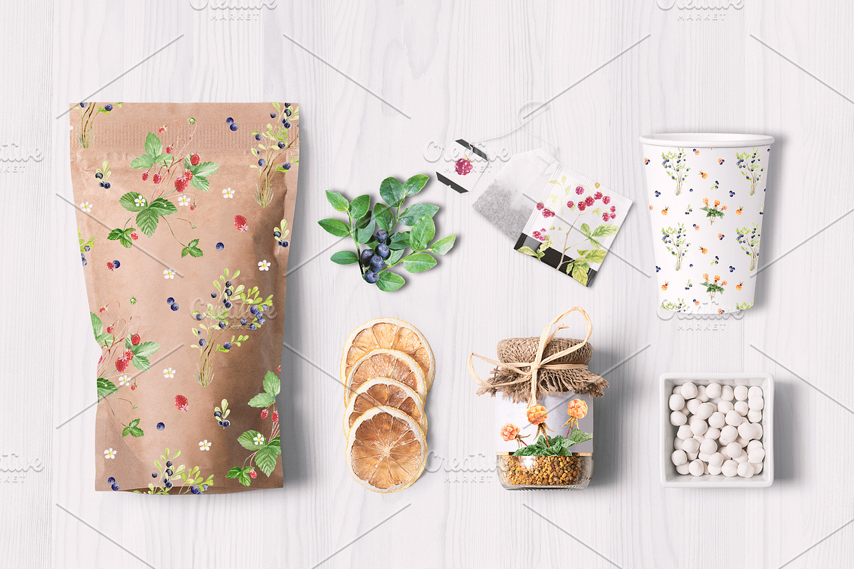 Forest watercolor designer toolkit, an Animal Illustration by Elegantia (Photo 5 of 28)