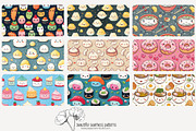 70 kawaii food seamless pattern, a Pattern Graphic by Poppy Lane Studio (Thumbnail 2 of 10)