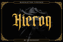Hieron - Blackletter Font