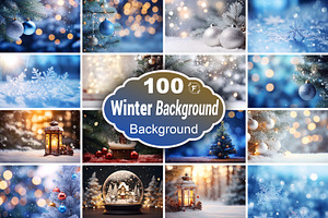 Winter Background, a Background Graphic by Forhadx5