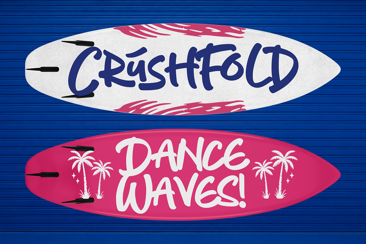 Rude Brush - Tropical Street Energy, a Script Font by Inviline.co (Photo 8 of 10)