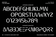 Apestron - Futuristic Font, a Sans Serif Font by Zarma Type (Thumbnail 2 of 10)