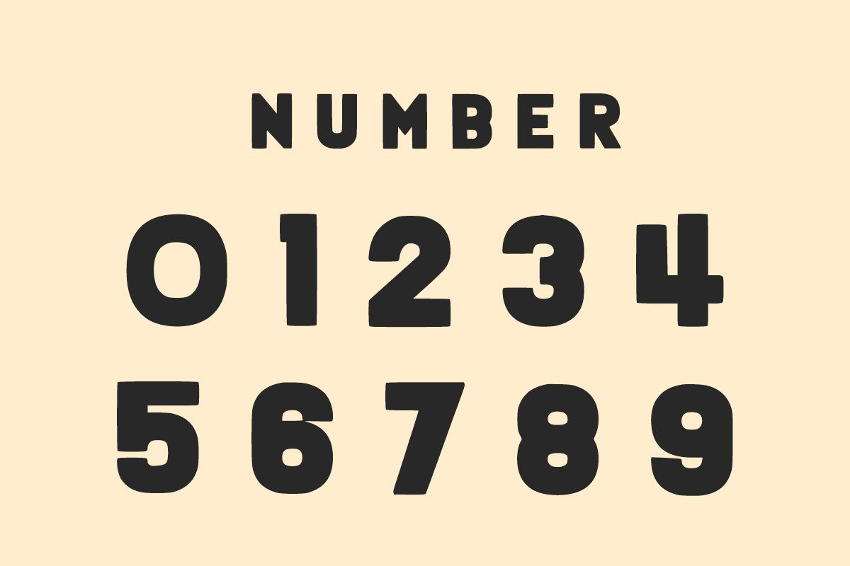 Retro Square Font, a Font by Fourteen Letter (Photo 7 of 7)