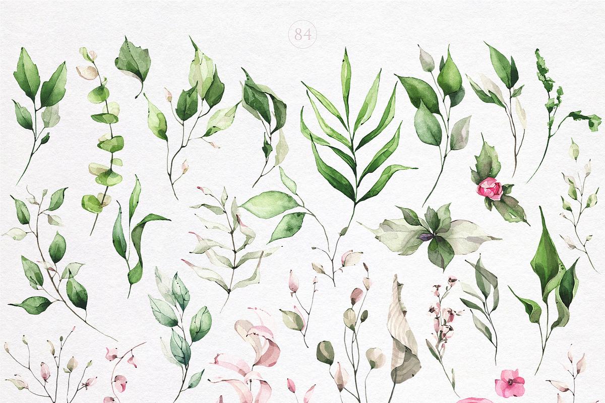 Delightful Nature. Floral watercolor, an Object Illustration by Khrys.art (Photo 15 of 18)