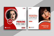 Piercing Shop Social Media Post, a Social Media Template by Designgrove (Thumbnail 1 of 2)
