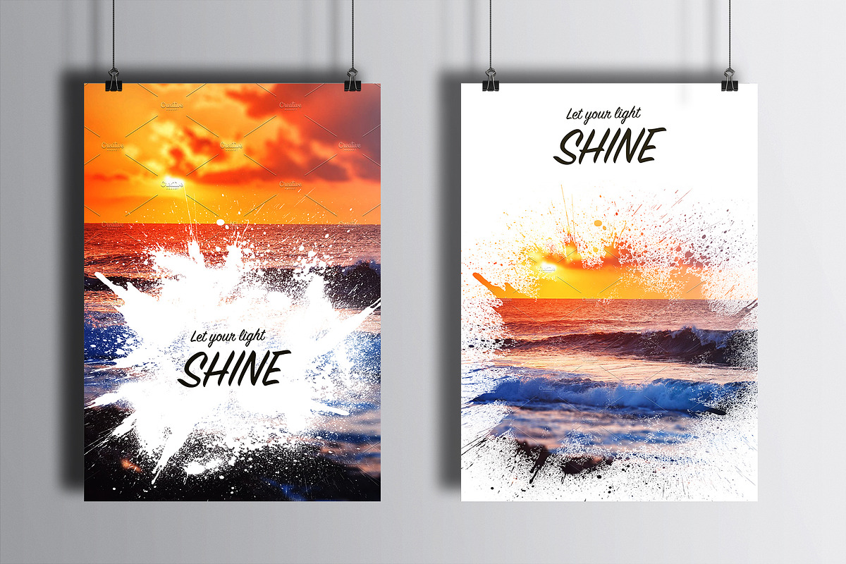 100% editable poster templates, a Stationery Template by SomStock (Photo 5 of 9)