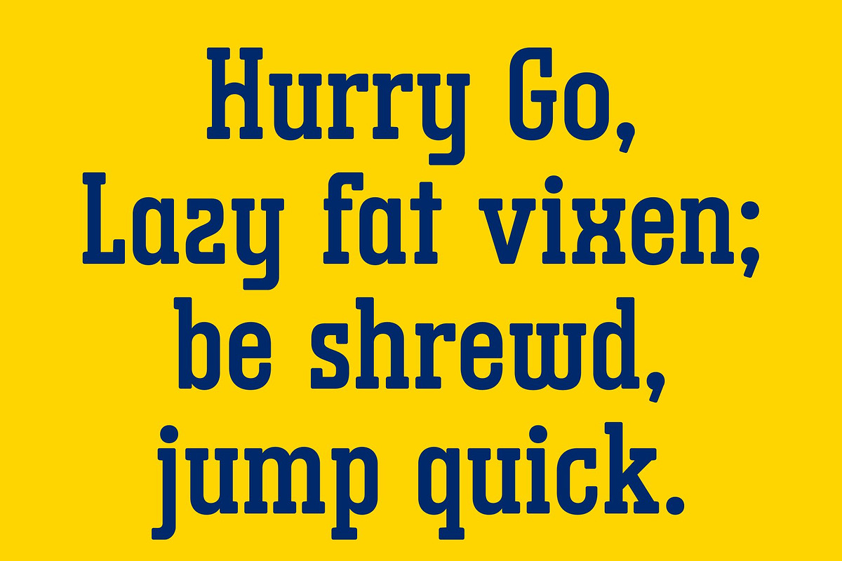 CS Bargent – Slab Serif Font, a Slab Serif Font by Craft Supply Co. (Photo 7 of 8)